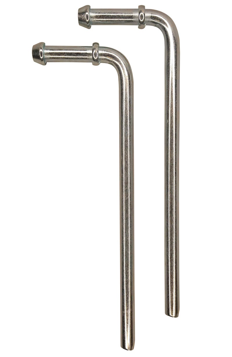 -2 Pack- 90Â° bend Universal Weld In Place Exhaust Hanger Rod - MADE IN THE USA
